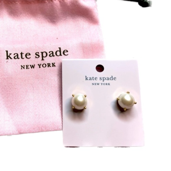 Kate Spade pearl earrings NWT - Picture 10 of 15
